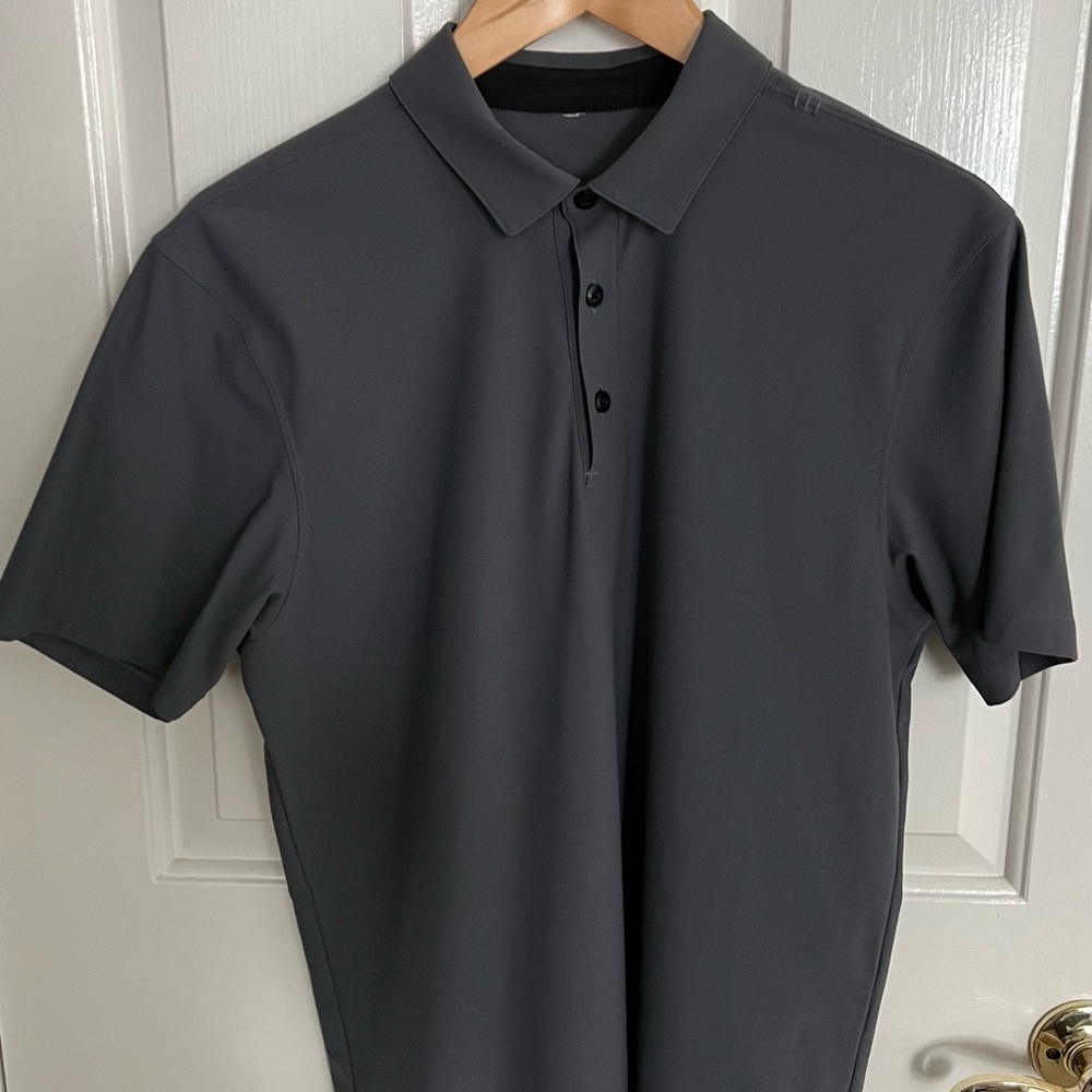 Lululemon Gray Polo